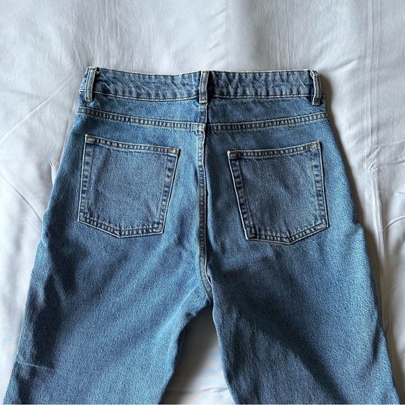 FAYT Jeans Women Size M Blue Regular Fit 100% Cotton W28 L28 Casual EUC - Picture 10 of 10